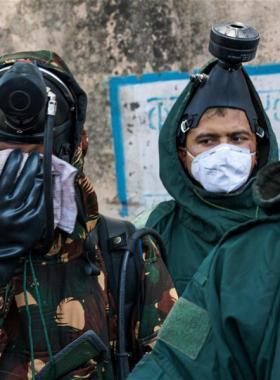 新德里6日發(fā)生煤氣泄漏事故，約200名學(xué)生現(xiàn)中毒癥狀