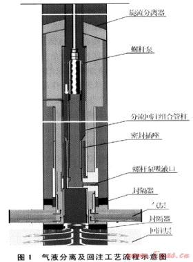 井下氣液分離及同井回注技術的應用