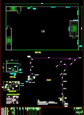 某有限公司3噸燃氣鍋爐供氣施工圖（說明、材料表、平面、系統(tǒng)圖）CAD文件